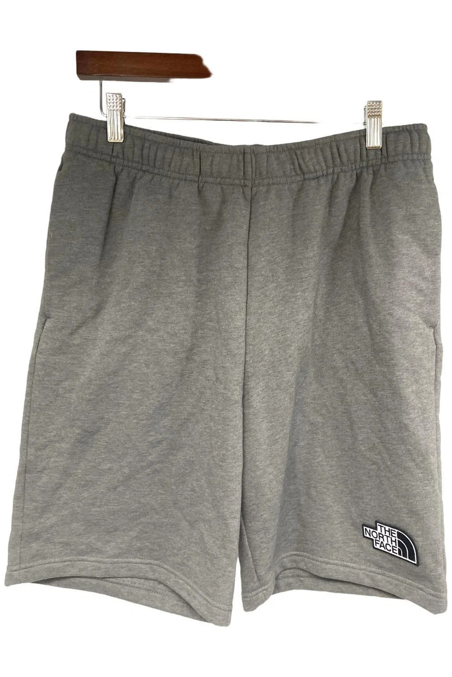 The North Face Men's Simple Logo Fleece Novelty Short Gray Heather - Regular